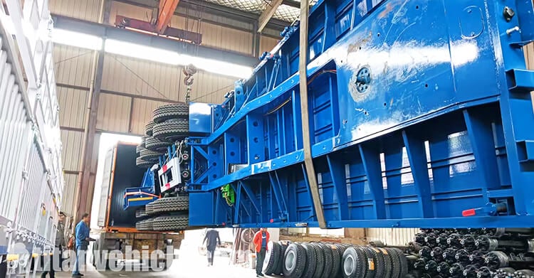 4 Axle Flatbed Trailer for Sale Price in Sierra Leone