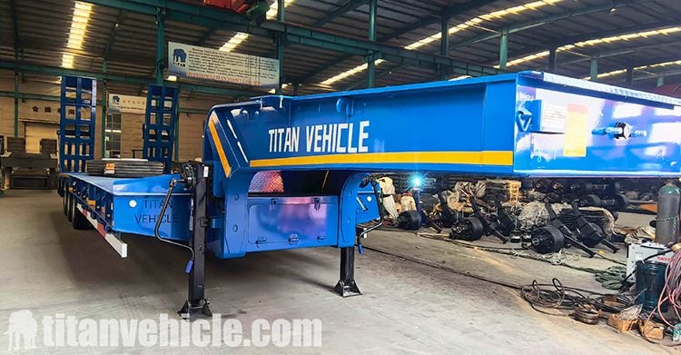  3 Axle Low Bed Semi Trailer for Sale in Nigeria