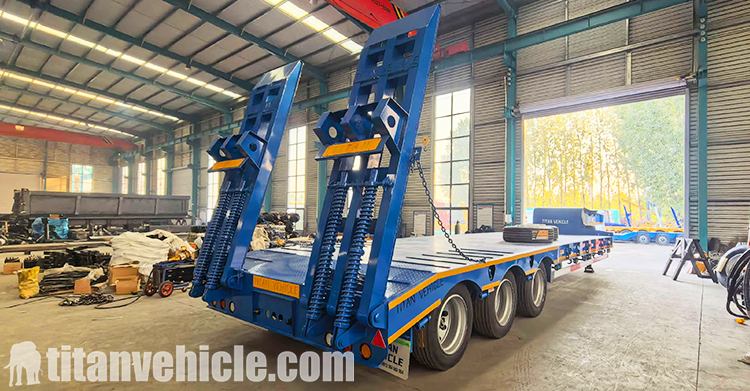  3 Axle Low Bed Semi Trailer for Sale in Nigeria