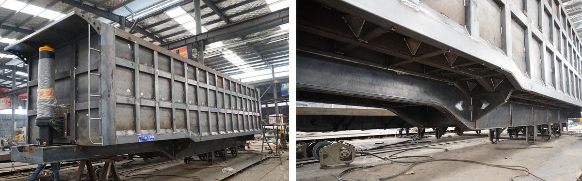 3 Axle 60T Tipper Trailer 25% off Promotion