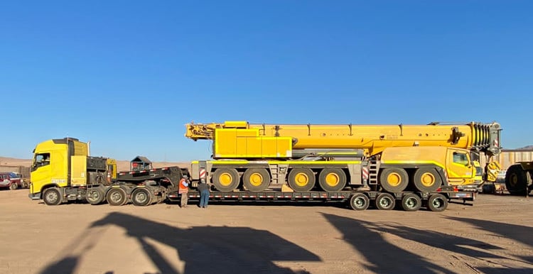 120ton gooseneck trailer