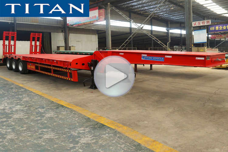 different type low bed trailer