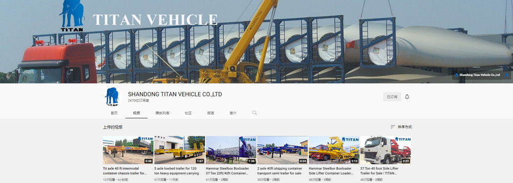 lowbed trailer youtube video