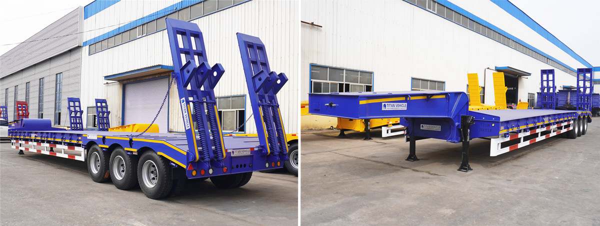 Promotion! TITAN Lowbed Trailer Spot Sale Price