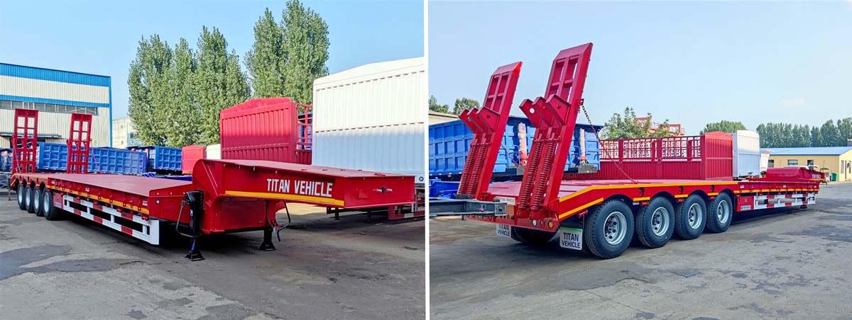 Promotion! TITAN Lowbed Trailer Spot Sale Price