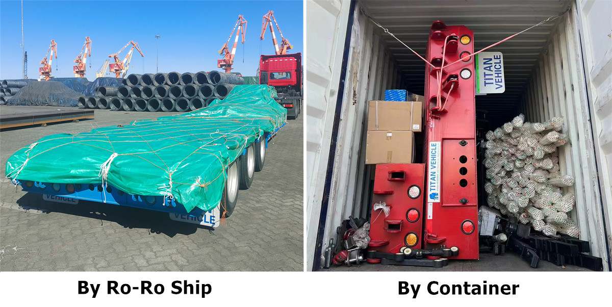 Promotion! TITAN Lowbed Trailer Spot Sale Price