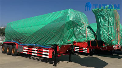 Bulker Cement Tanker of Front Axle Lift Test