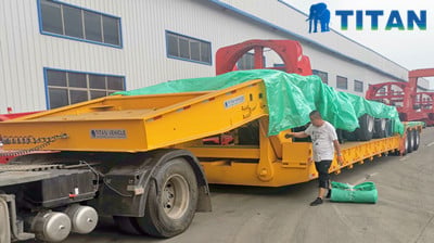 lowboy trailer