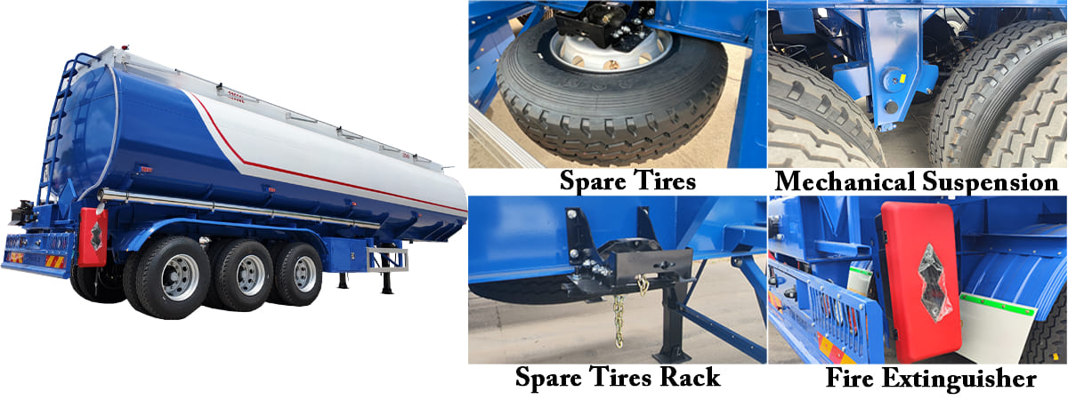 3 Axle 42000L Petrol Tanker 6 Compartments In Tanzania FOB Price: 16500 USD