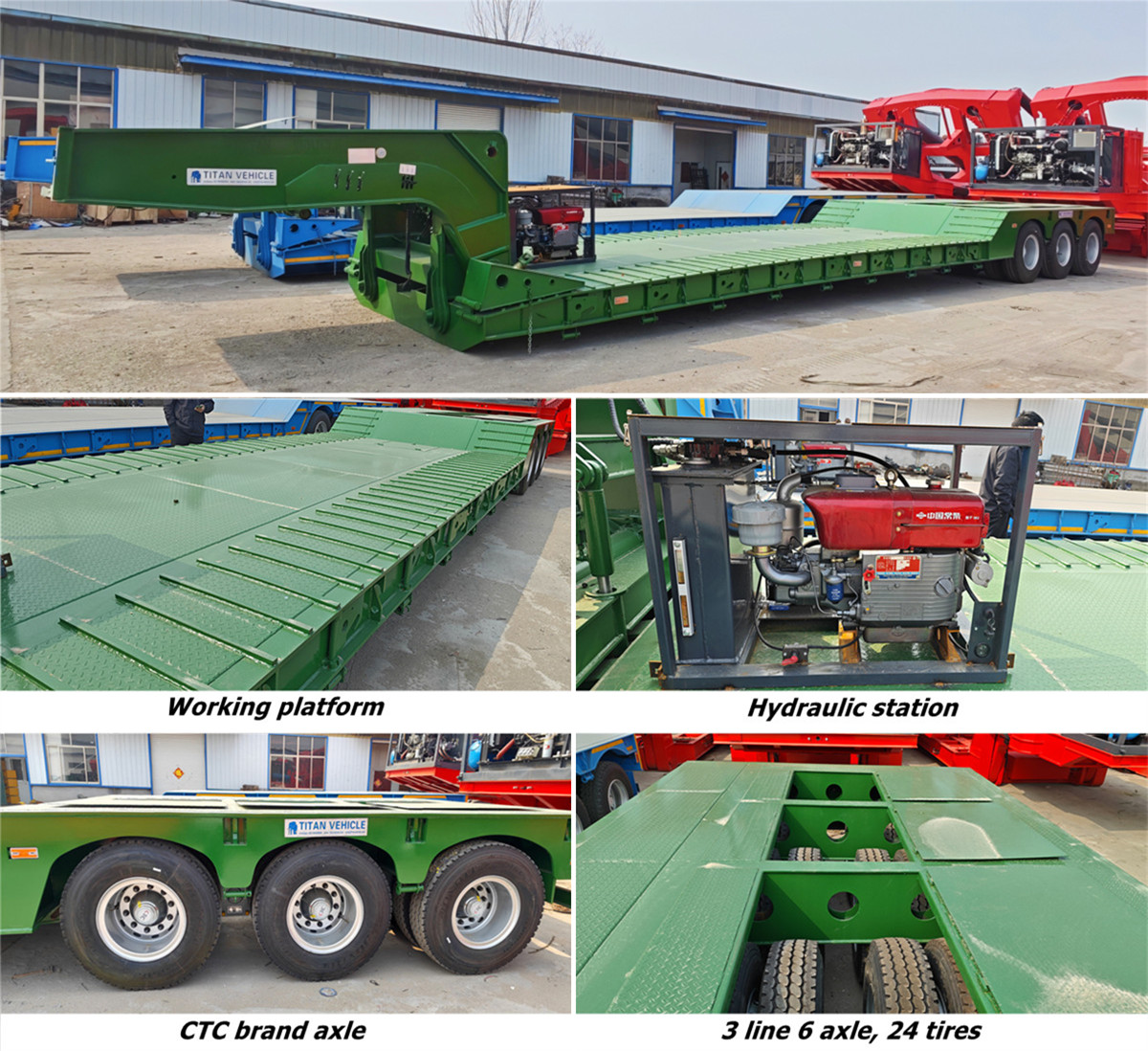 TITAN Lowboy Trailers Available at Discount Prices