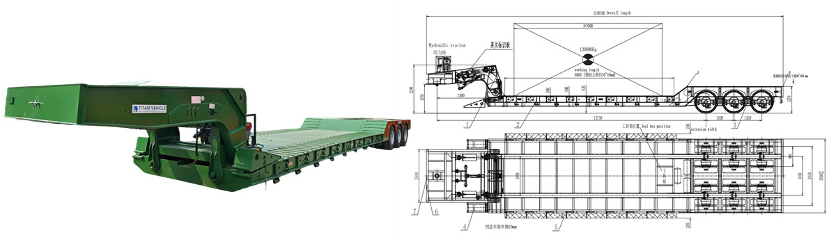 TITAN Lowboy Trailers Available at Discount Prices