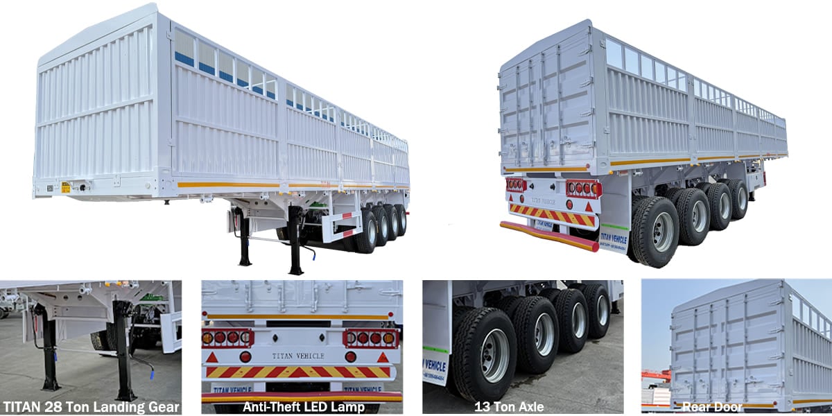 Ready Stock Fence Trailer & Sidewall Trailer Discount Price Available