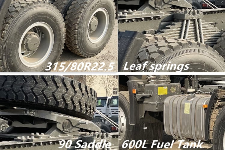 HOWO 6x4 Tractor Truck 430HP