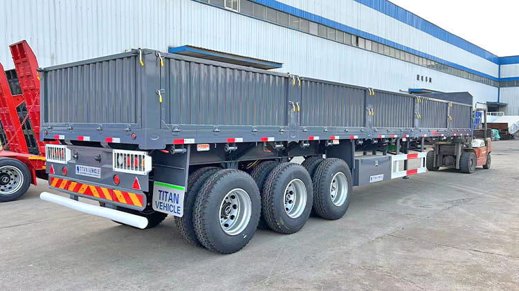 Spot Promotion Fence Trailer & Sidewall Trailer Price