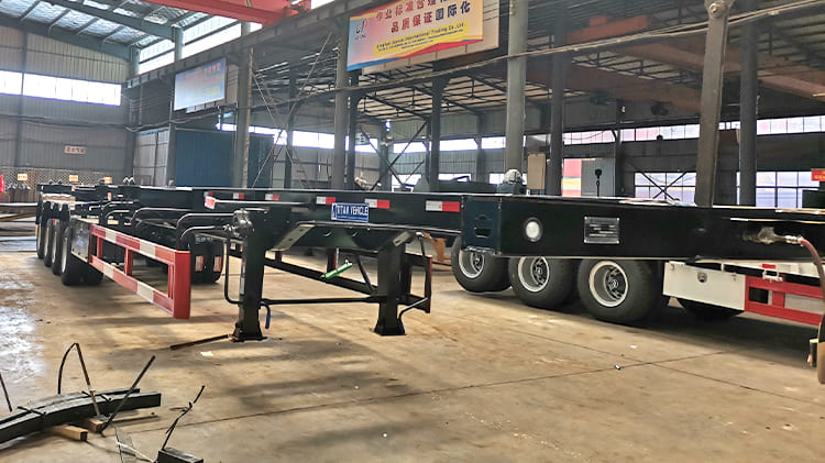 In Stock Container Chassis Trailer Special Offer Pricing