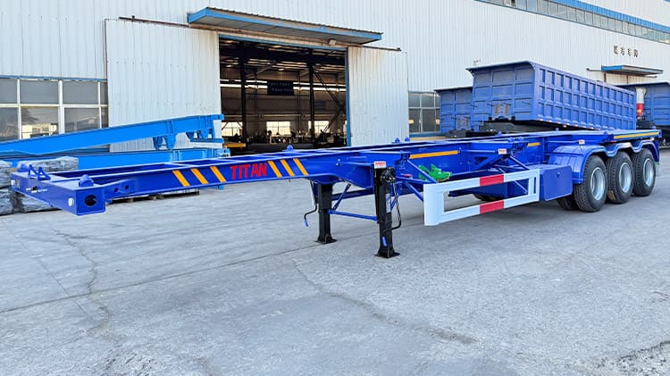 In Stock Container Chassis Trailer Special Offer Pricing
