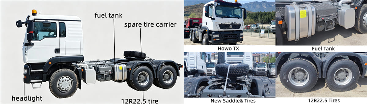 Used Howo TX Tractor Head