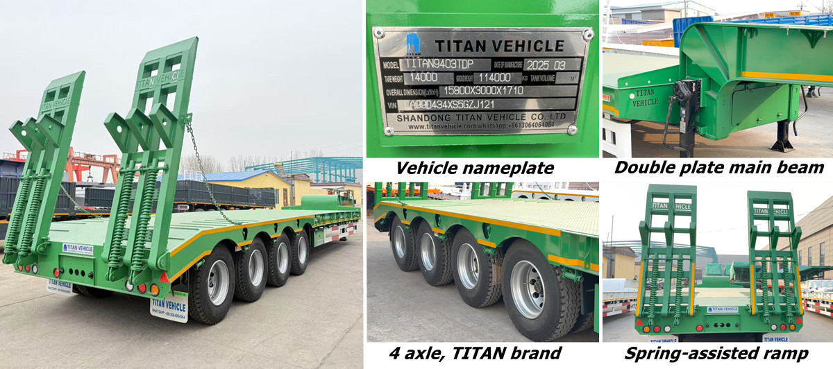 Discount Prices! TITAN Lowbed Trailers Available