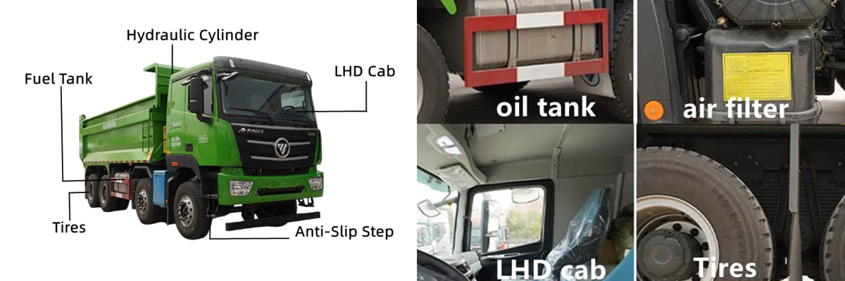 Foton 8x4 Dump Truck