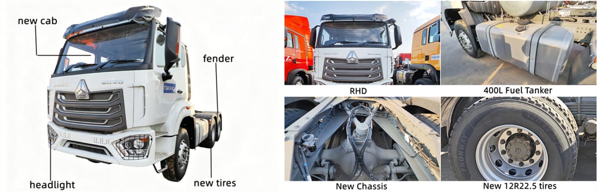 Second Hand Sinotruk HOWO NX Tractor Truck