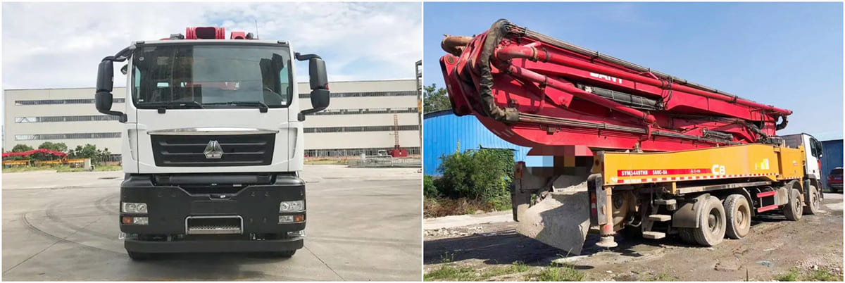 Used SANY 56 Meter Concrete Pump Truck