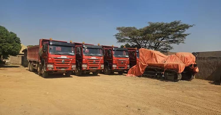 HOWO dump truck for sale in nigeria