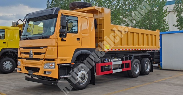 Howo 400 Sinotruk Howo 6x4 Dump Truck in Mauritius