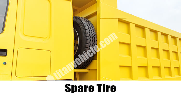 6x4 10 Wheeler Used Howo Dump Truck for Sale in Ghana