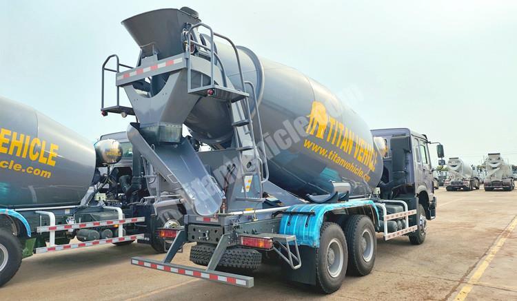 Used Howo Concrete Cement Mixer Truck for Sale in Kenya