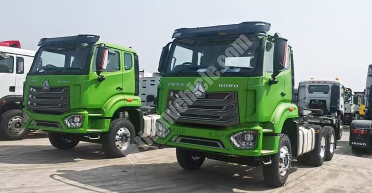 Used Howo Tractor Trucks 10 Wheeler for Sale in Nigeria