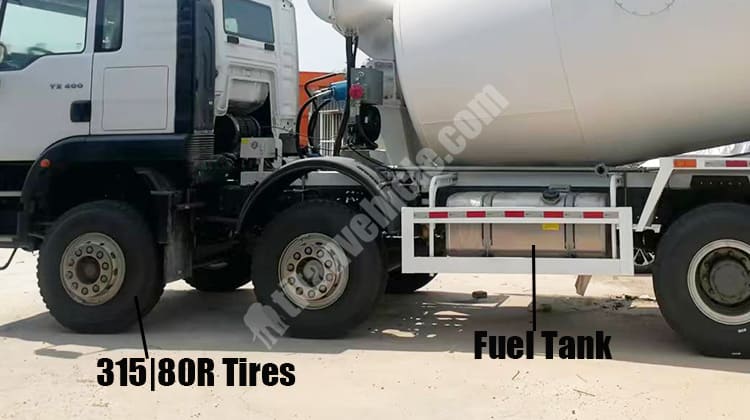 12CBM Used Howo Mixer Truck for Sale in Sierra Leone