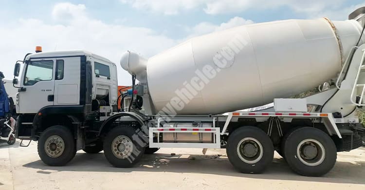 12CBM Used Howo Mixer Truck for Sale in Sierra Leone