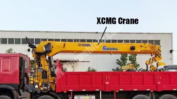 Howo Boom Truck 400 HP for Sale in Brazil