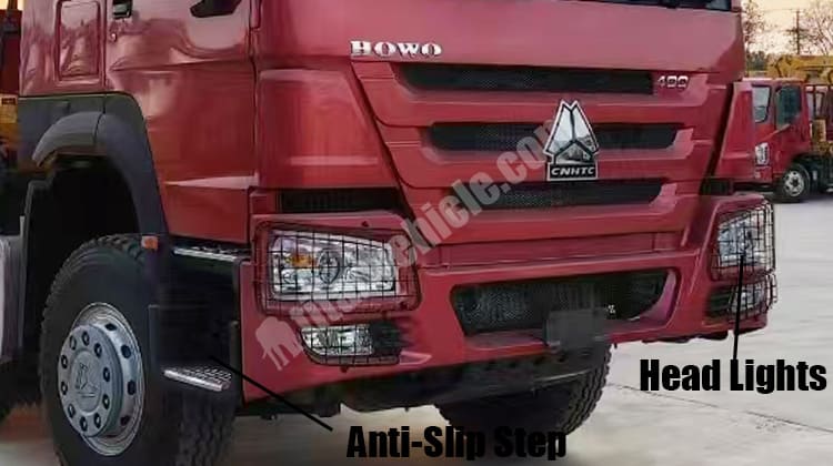 Howo Boom Truck 400 HP for Sale in Brazil