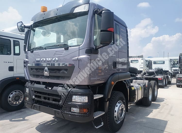 Howo TX 430 Tractor Truck for Sale in Mozambique