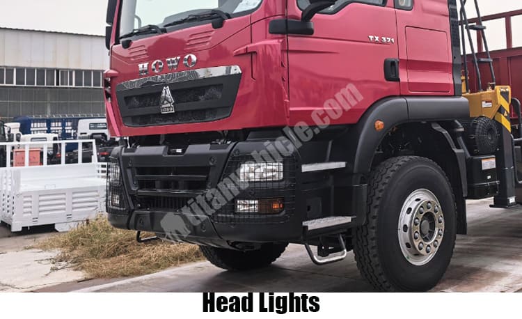 Howo Truck Mounted Crane for Sale in Congo