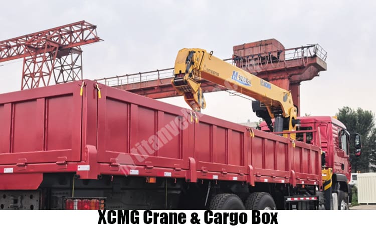 Howo Truck Mounted Crane for Sale in Congo