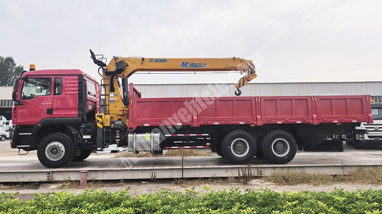 Howo Truck Mounted Crane for Sale in Congo