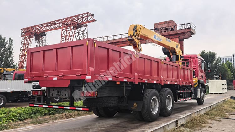 Howo Truck Mounted Crane for Sale in Congo
