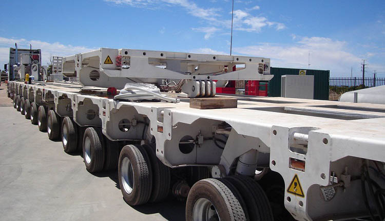 Hydraulic Modular Trailer Multi-axle-trailer Self Propelled Modular Transporter