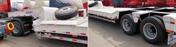 2 Line 4 Axle Low Loader Trailer For Sale