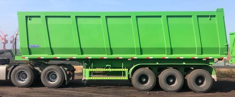 3 Axle Tipper Trailer For Sale