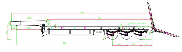 low loader dimension