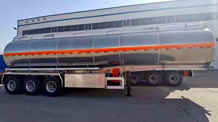 42CBM Aluminum Tanker Truck Trailer for Sale Price