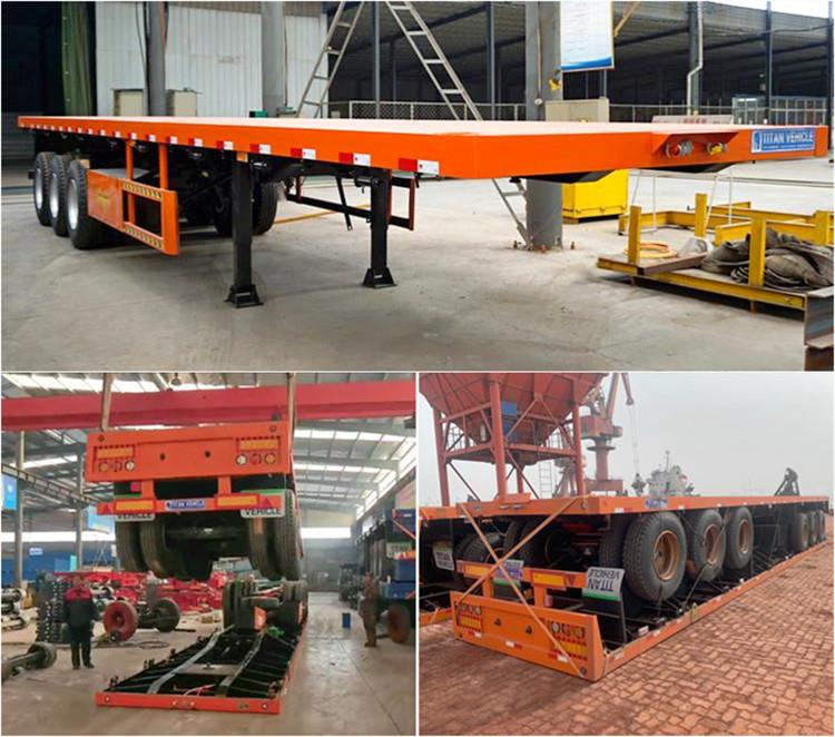 What is a Tri Axle Trailer? Triple Axle 40 ft Flatbed Semi Trailer for Sale in Nigeria