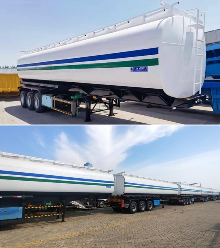 3 Axle 45000 Liters Tanker Truck Trailer Manufacturer