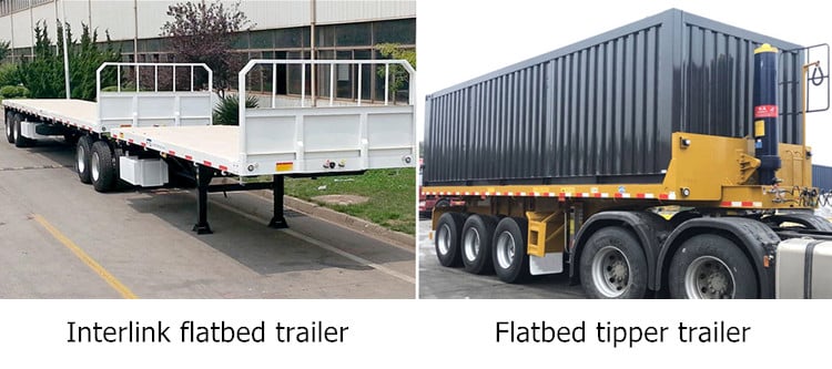 Flatbed Trailer Manufacturers | 20 FT 40 Foot Flatbed Trailer for Sale Price