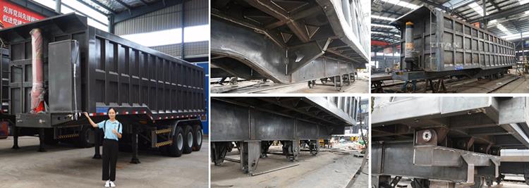 Tipper Semi Trailer for Sale Near Me, Purchasing 3 Axle Tipper Semi Trailer