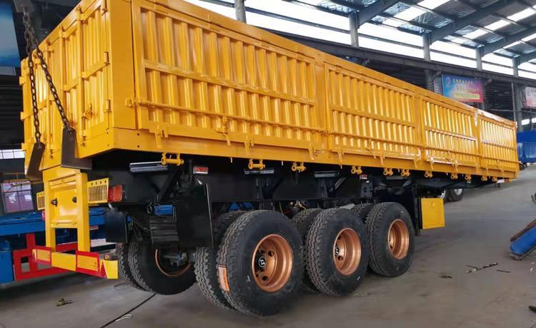 Side Dump Trailers for Sale | 40 Ton Dropside Side Tipper Trailer Price