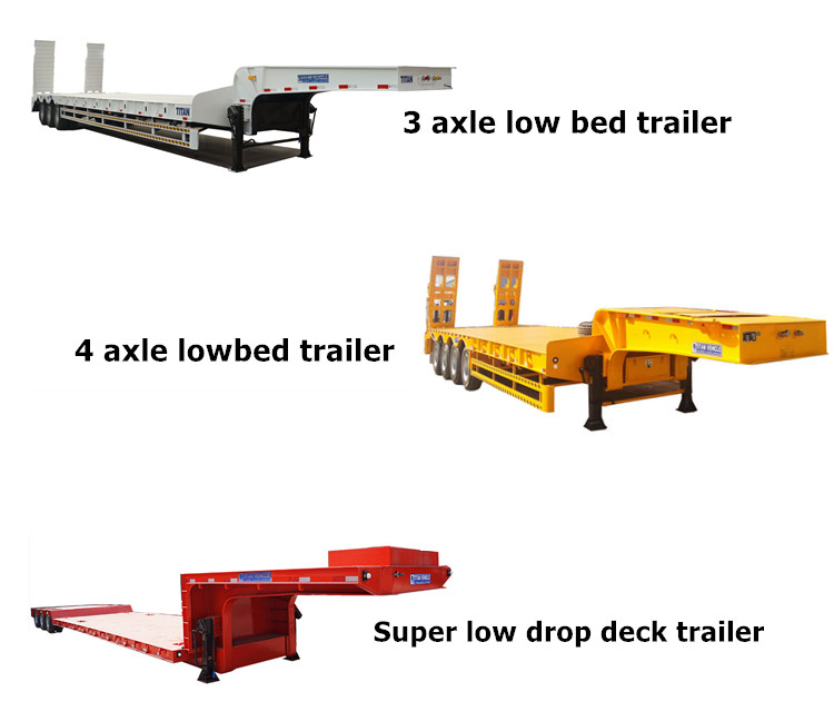 Low Bed Trailer Price  Semi Low Bed Trailer for Sale Manufacturers